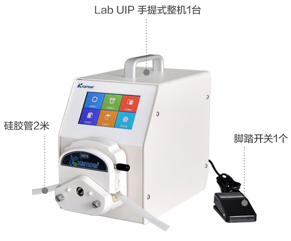 蠕動(dòng)泵小型定量灌裝機結構圖