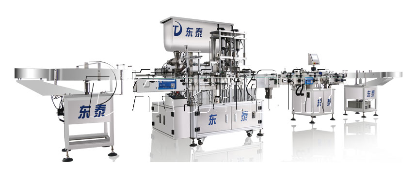 全自動(dòng)辣椒醬灌裝旋蓋一體機